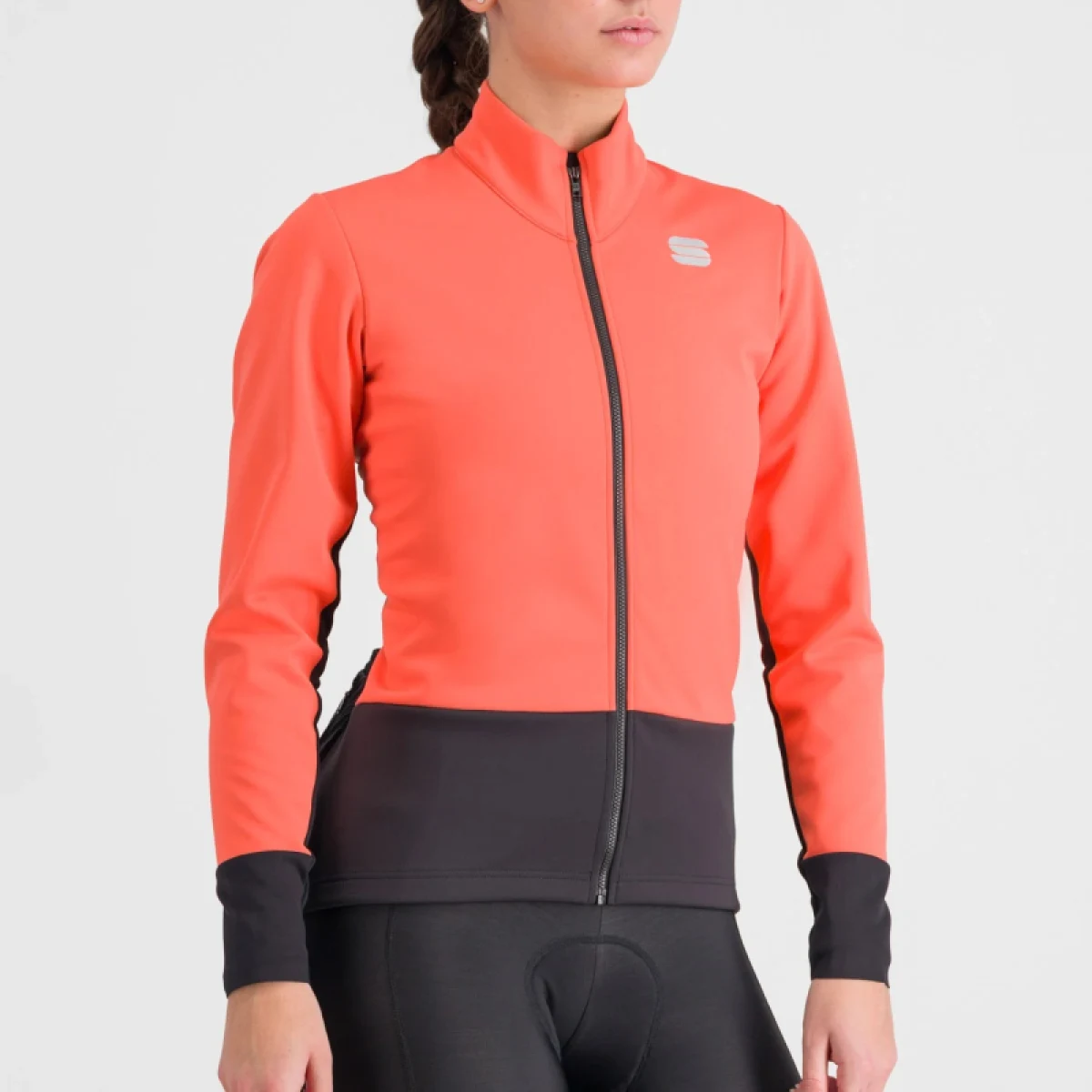 Dámska cyklistická bunda SPORTFUL Neo w softshell jacket, pompelmo · záber 4