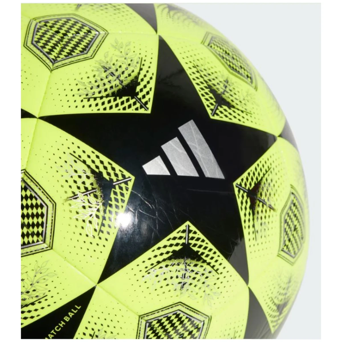 Futbalová lopta ADIDAS UCL CLB SYELLO BLACK SILVMT · záber 2