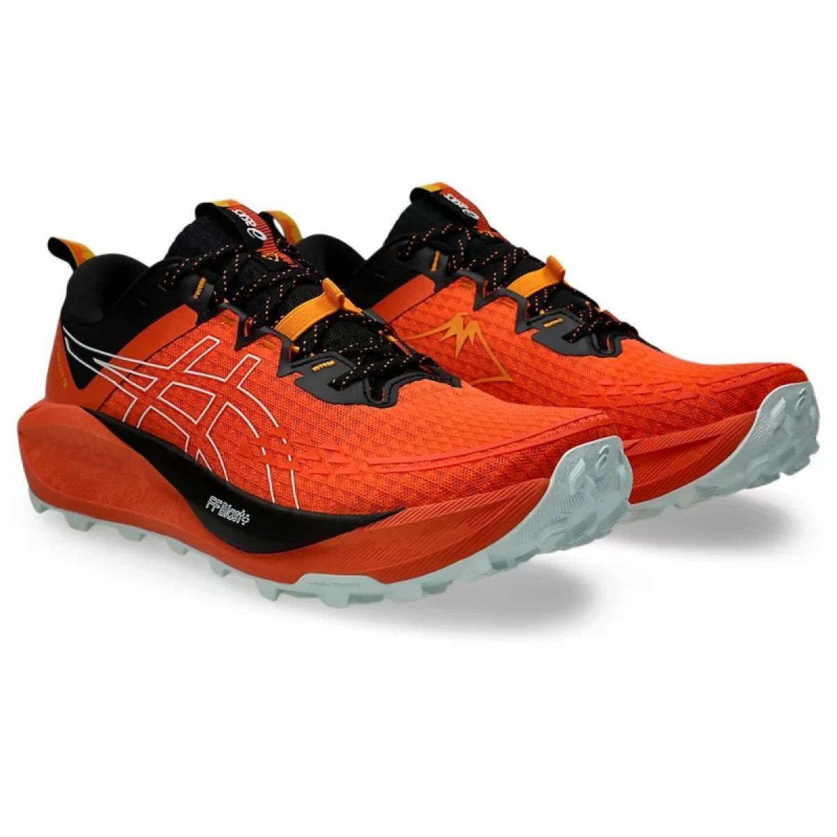 Pánska bežecká trailová obuv ASICS Gel Trabuco 13 nova orange pure aqua · záber 4