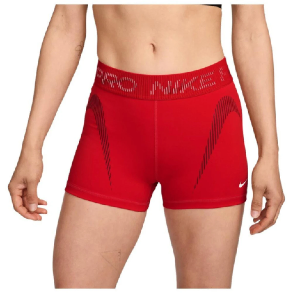 Dámske tréningové kraťasy NIKE PRO W NP DF MR 3IN SHORT TT GRX-657-Red · záber 1