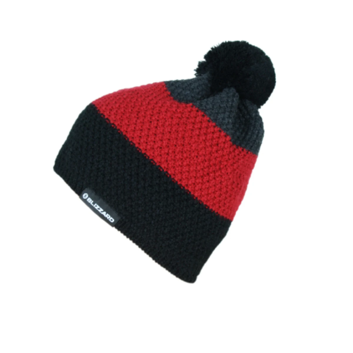Zimná čiapka BLIZZARD Silvretta, black red grey · záber 1