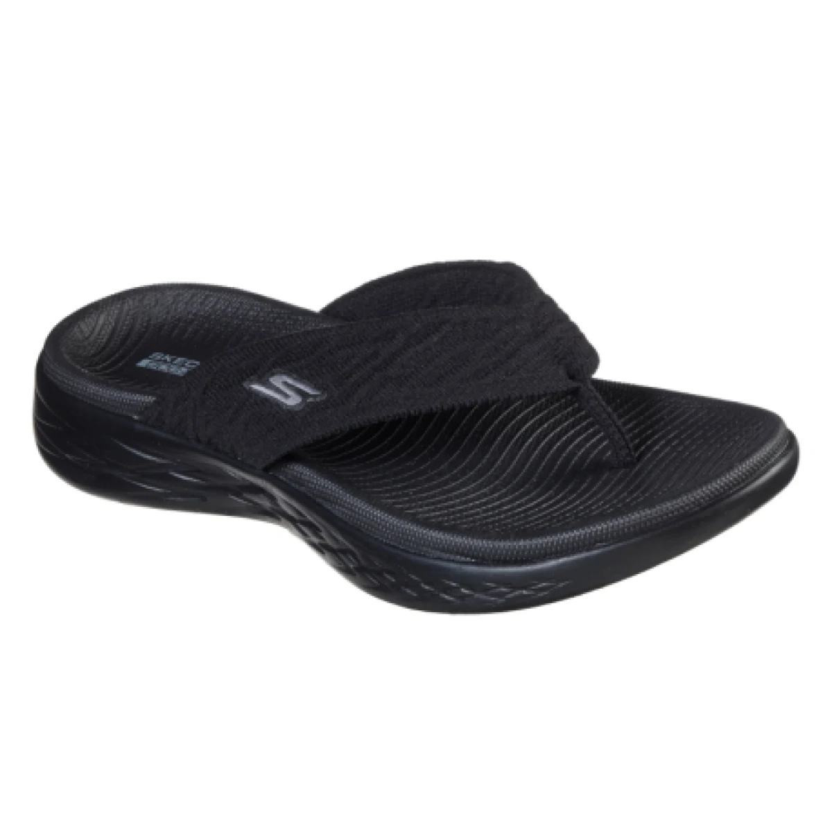 Dámske žabky (plážová obuv) SKECHERS On The Go 600 Sunny W black · záber 1
