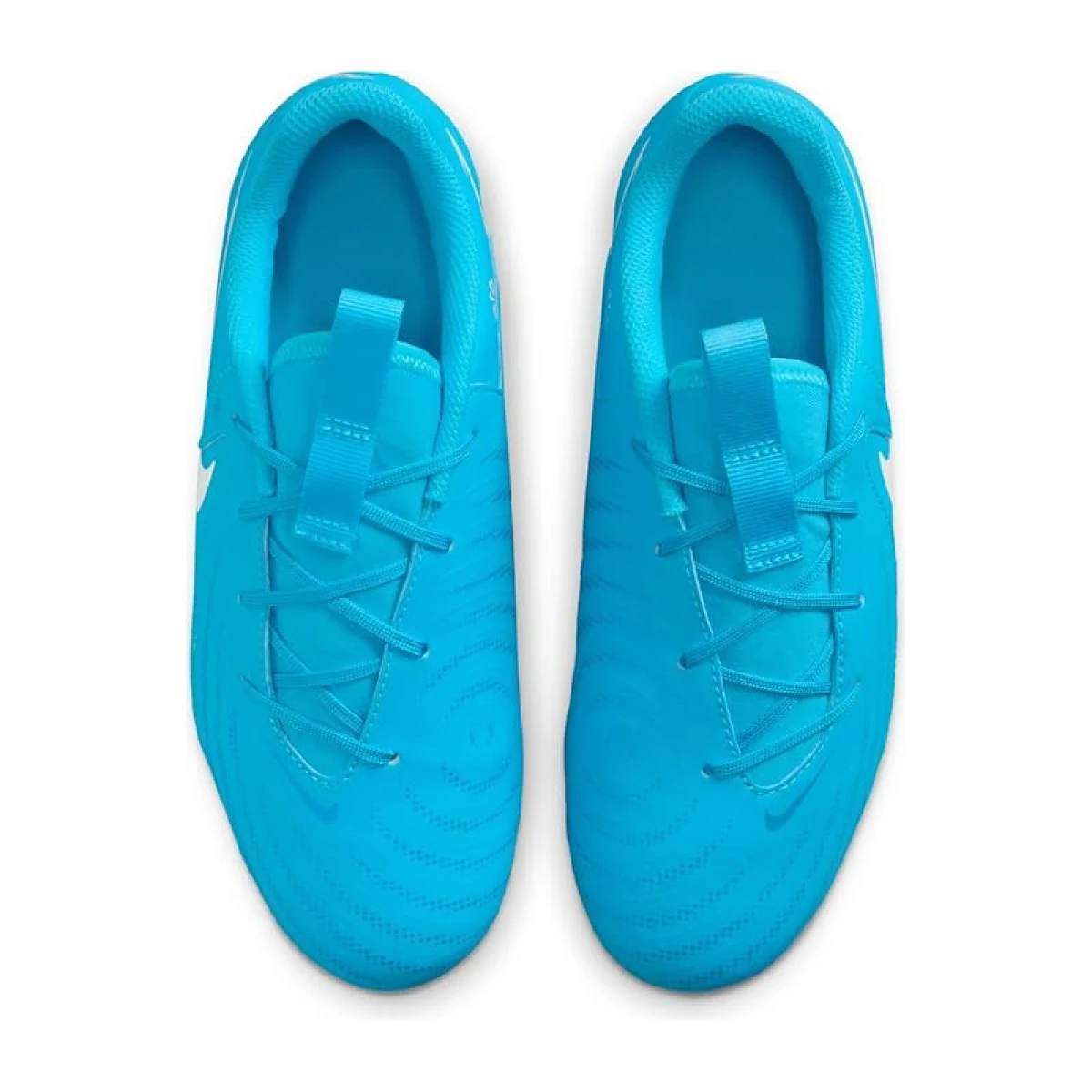 Chlapčenské futbalové kopačky outdoorové NIKE Phantom GX 2 Academy Jr FG MG blue fury white · záber 3
