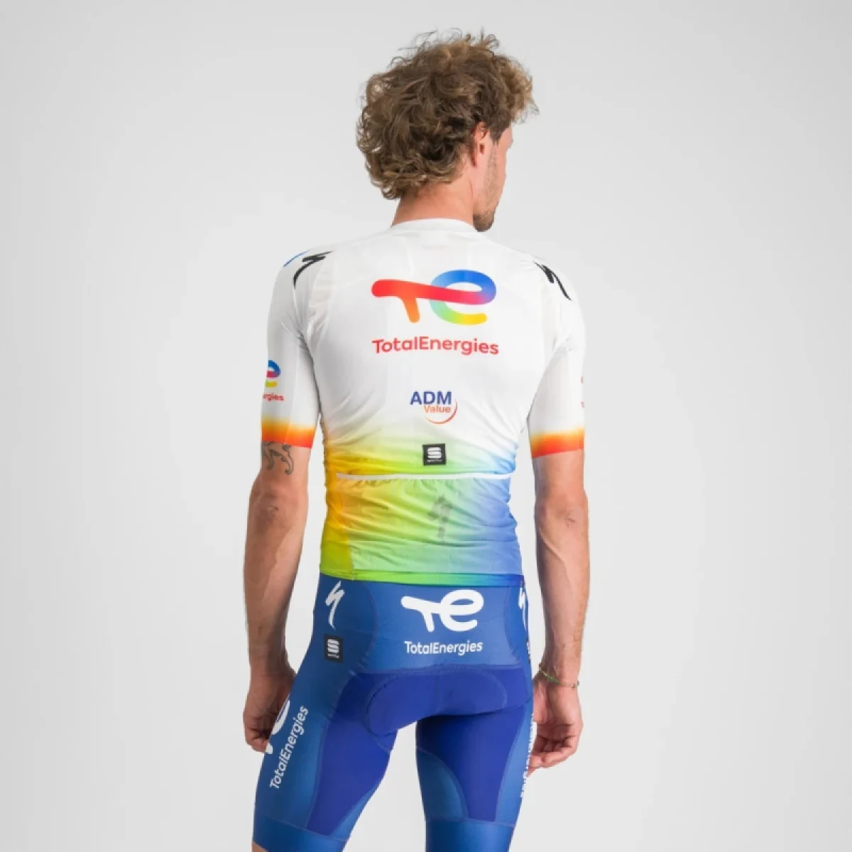 Pánsky cyklistický dres s krátkym rukávom SPORTFUL Te bomber jersey, white · záber 3