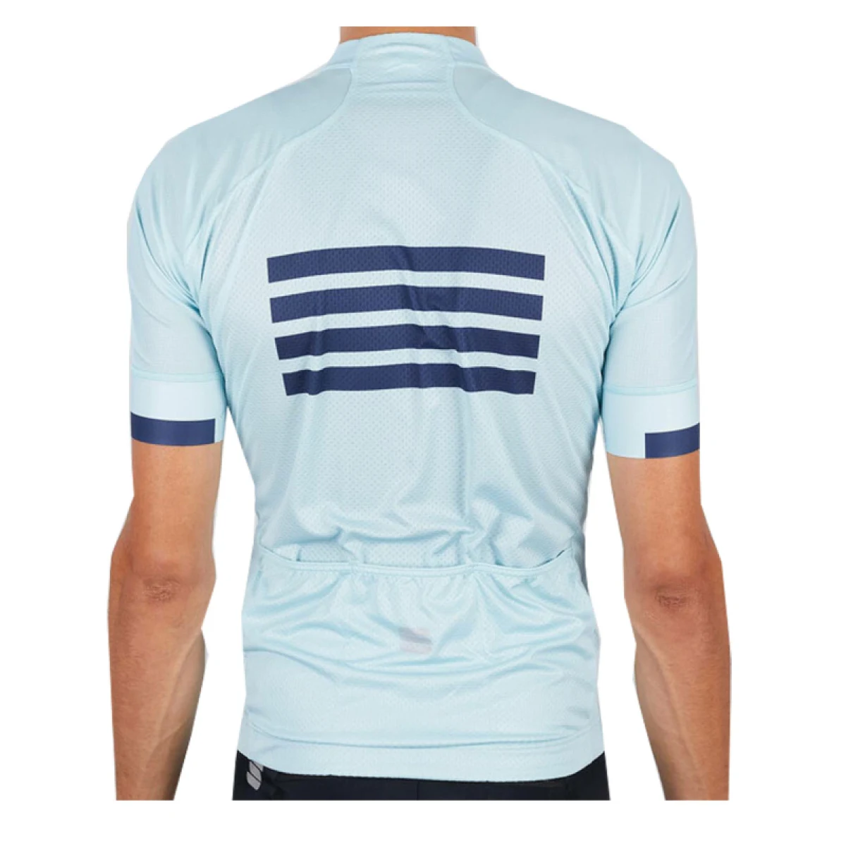 Pánsky cyklistický dres s krátkym rukávom SPORTFUL Wire jersey, blue sky blue blue sea · záber 2