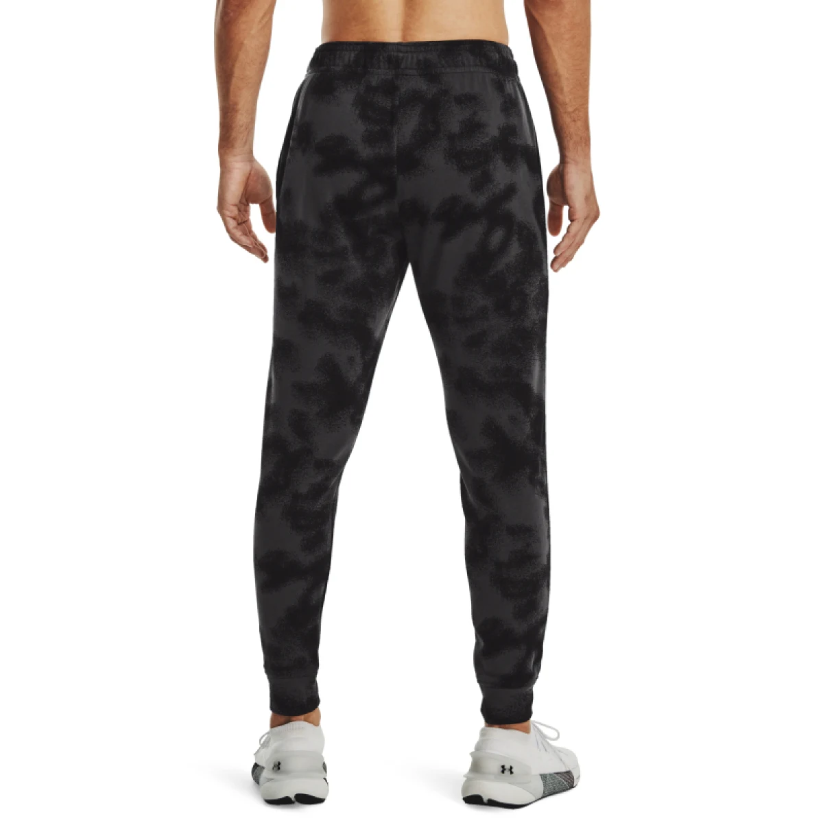 Pánske tepláky UNDER ARMOUR UA Rival Terry Novelty Jgr-BLK · záber 2