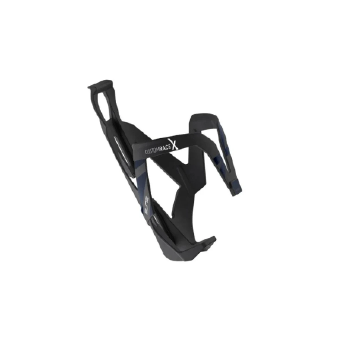 Košík na fľašu na bicykel ELITE CUSTOM RACE X black mat, blue print NEW25 · záber 1