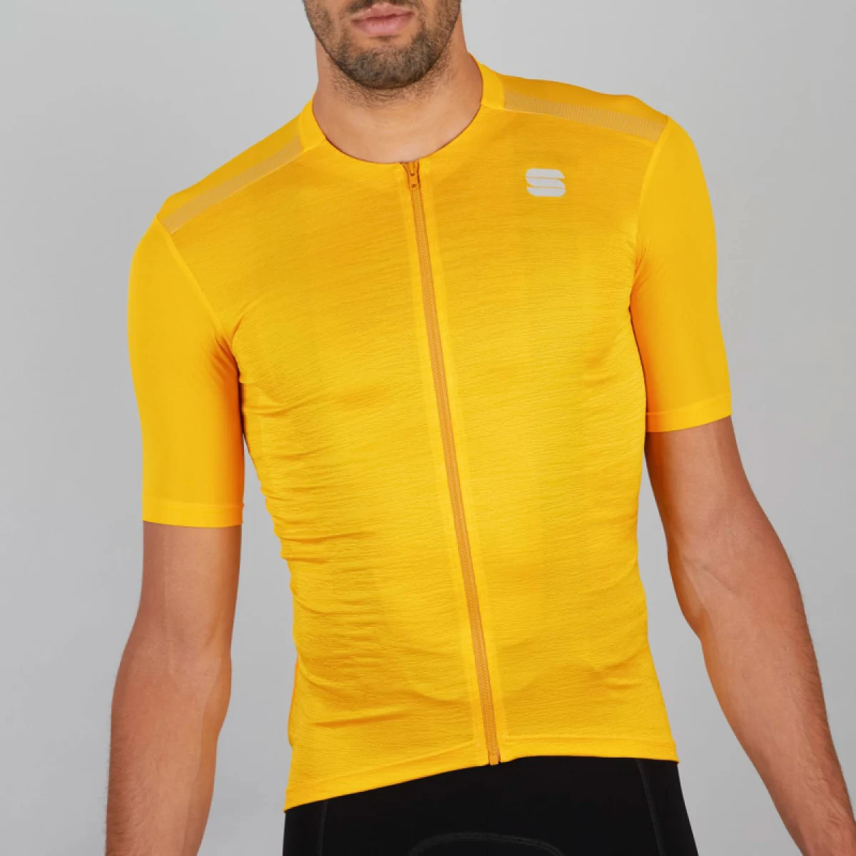 Pánsky cyklistický dres s krátkym rukávom SPORTFUL Supergiara jersey, yellow · záber 4