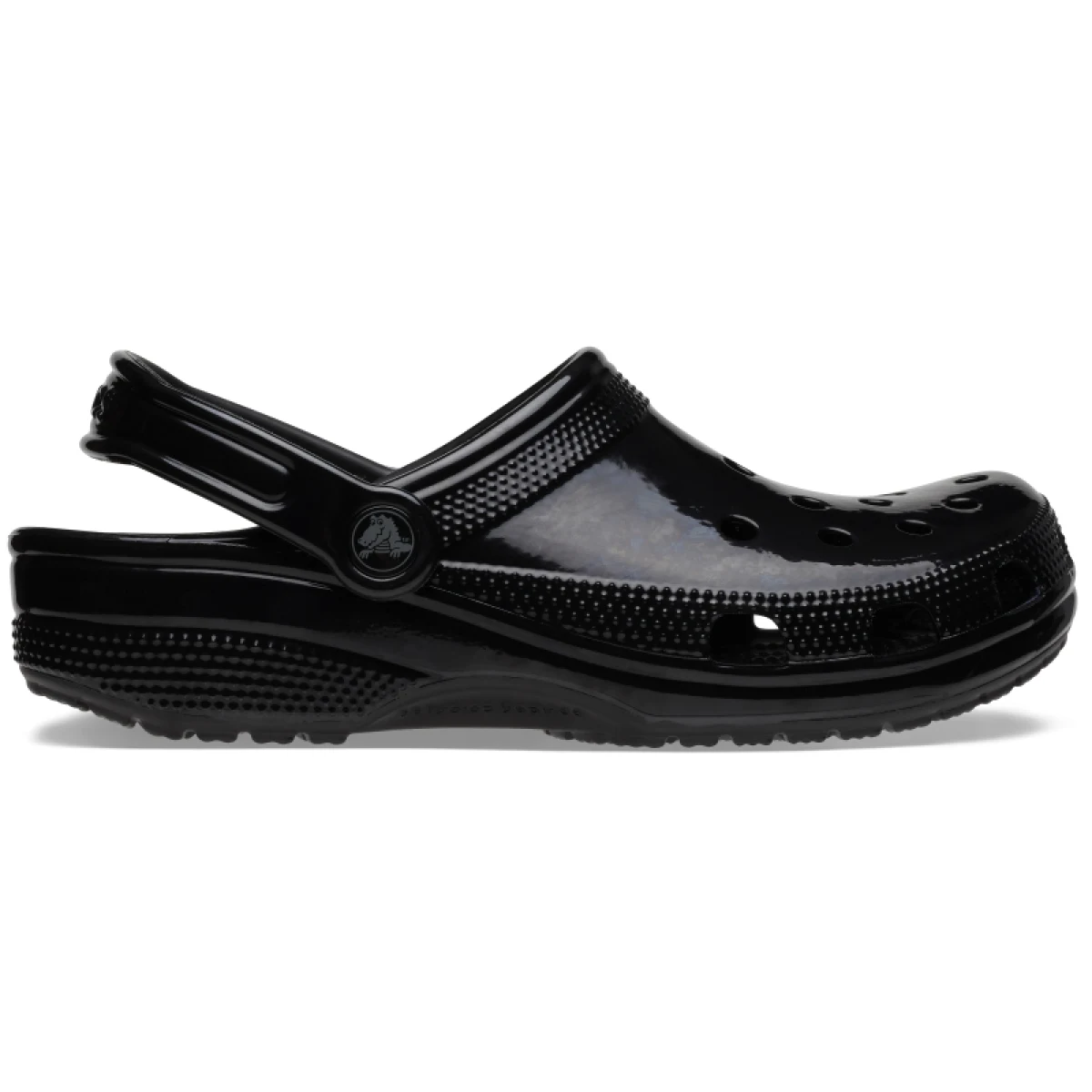 Kroksy (rekreačná obuv) CROCS Classic High Shine Clog black · záber 2