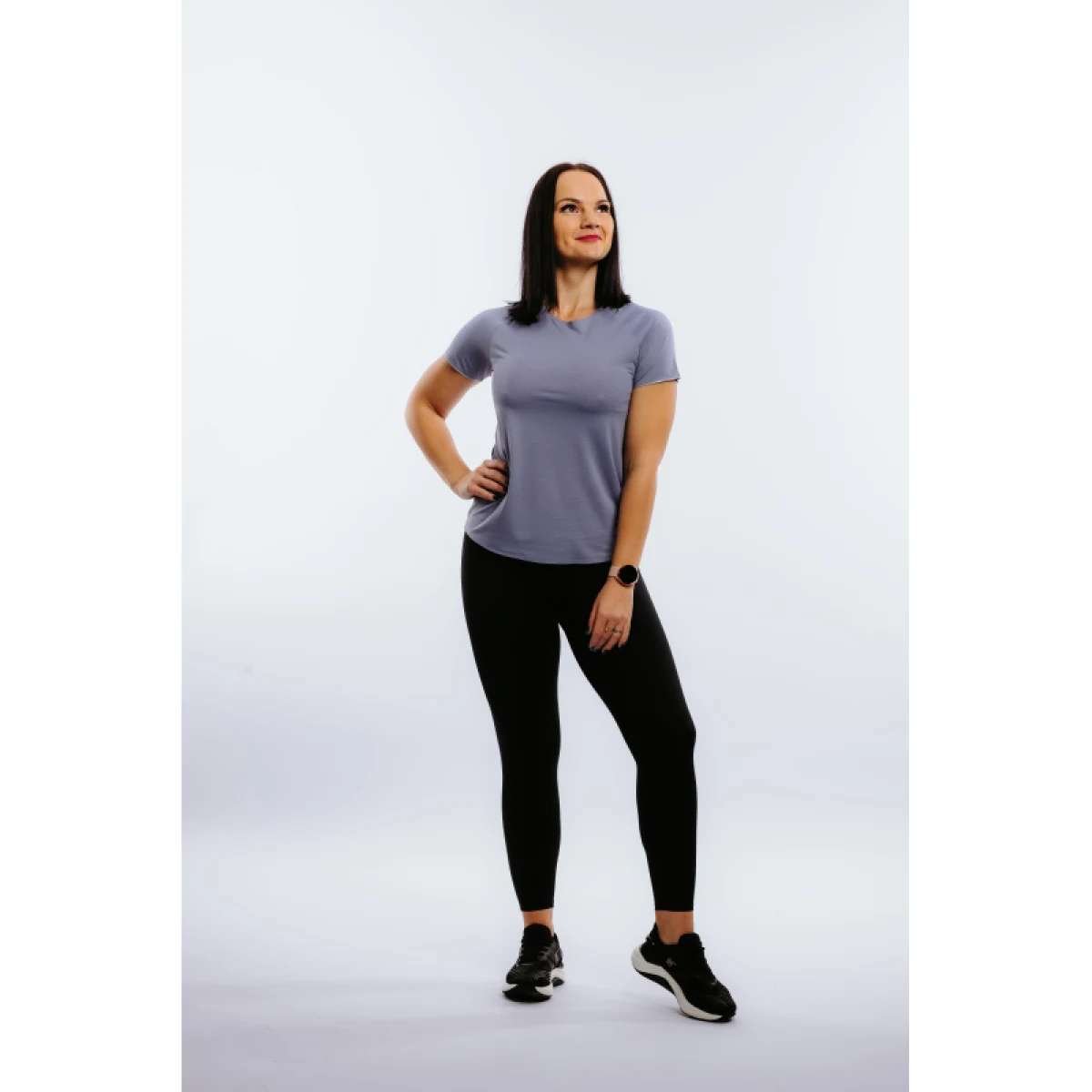 Dámske bežecké tričko s krátkym rukávom ANTA SS Tee-862225108-2-SS22_Q2-Purple · záber 2