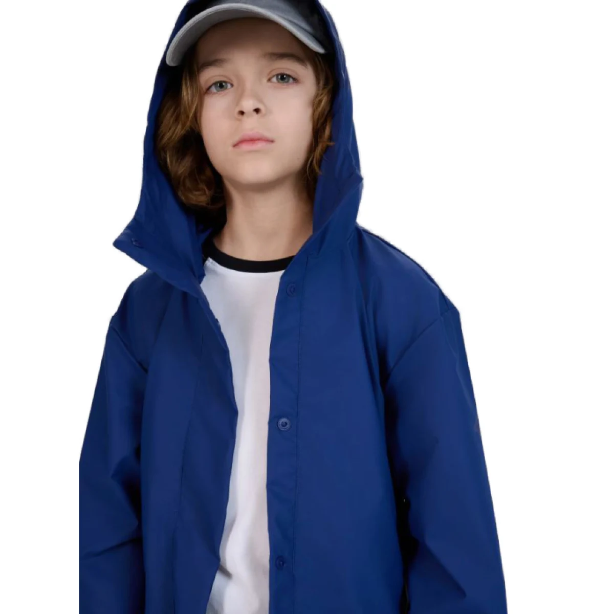 Chlapčenský pršiplášť 4F JUNIOR JACKET U213-31S-NAVY · záber 3