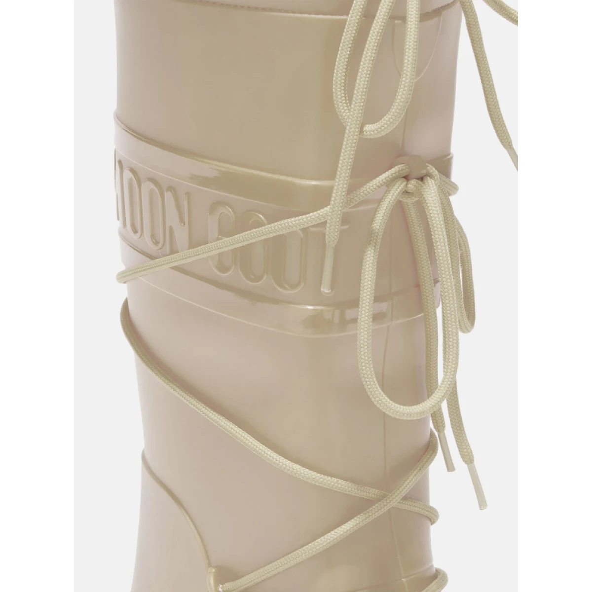 Dámske gumáky MOON BOOT RAIN BOOTS HIGH, 003 cream · záber 4