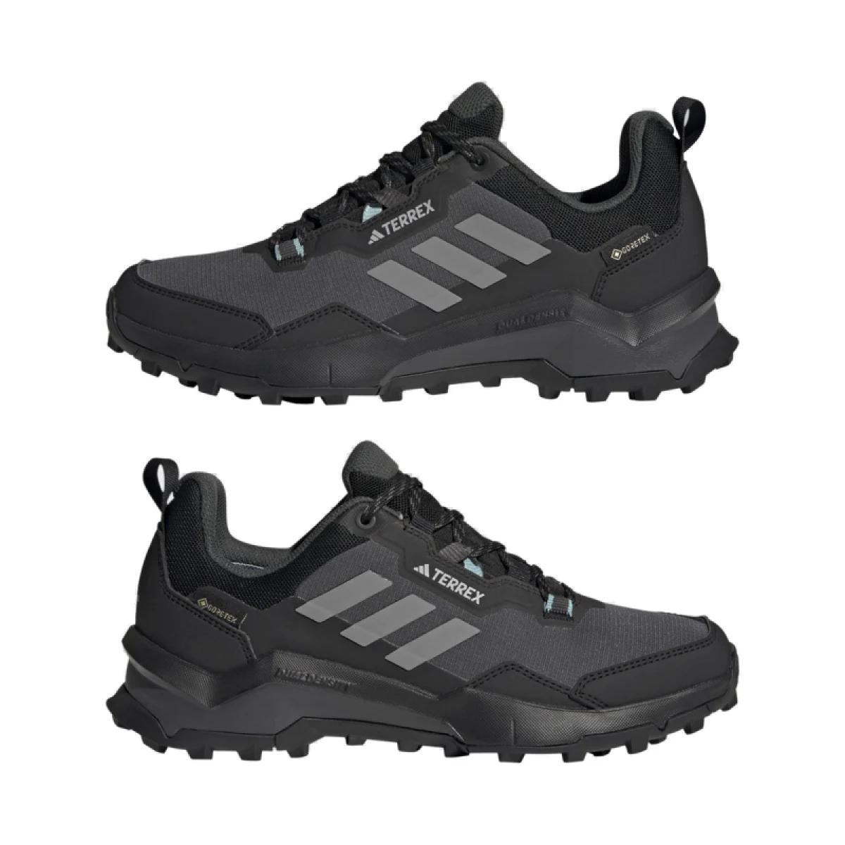 Dámska nízka turistická obuv ADIDAS Terrex AX4 GTX core black grey three mint ton · záber 3