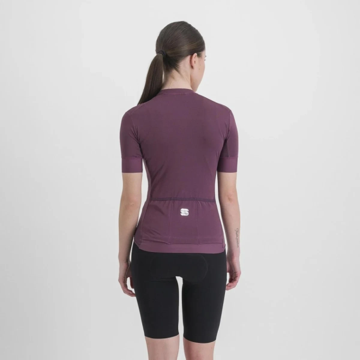 Dámsky cyklistický dres s krátkym rukávom SPORTFUL Monocrom w jersey, mauve · záber 3