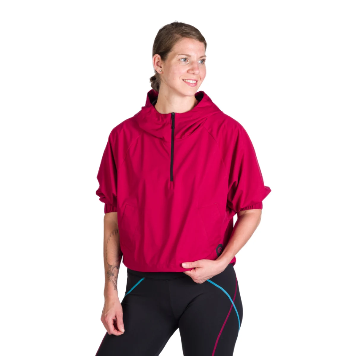 Dámska bunda NORTHFINDER PAMELA-510-cherry · záber 4