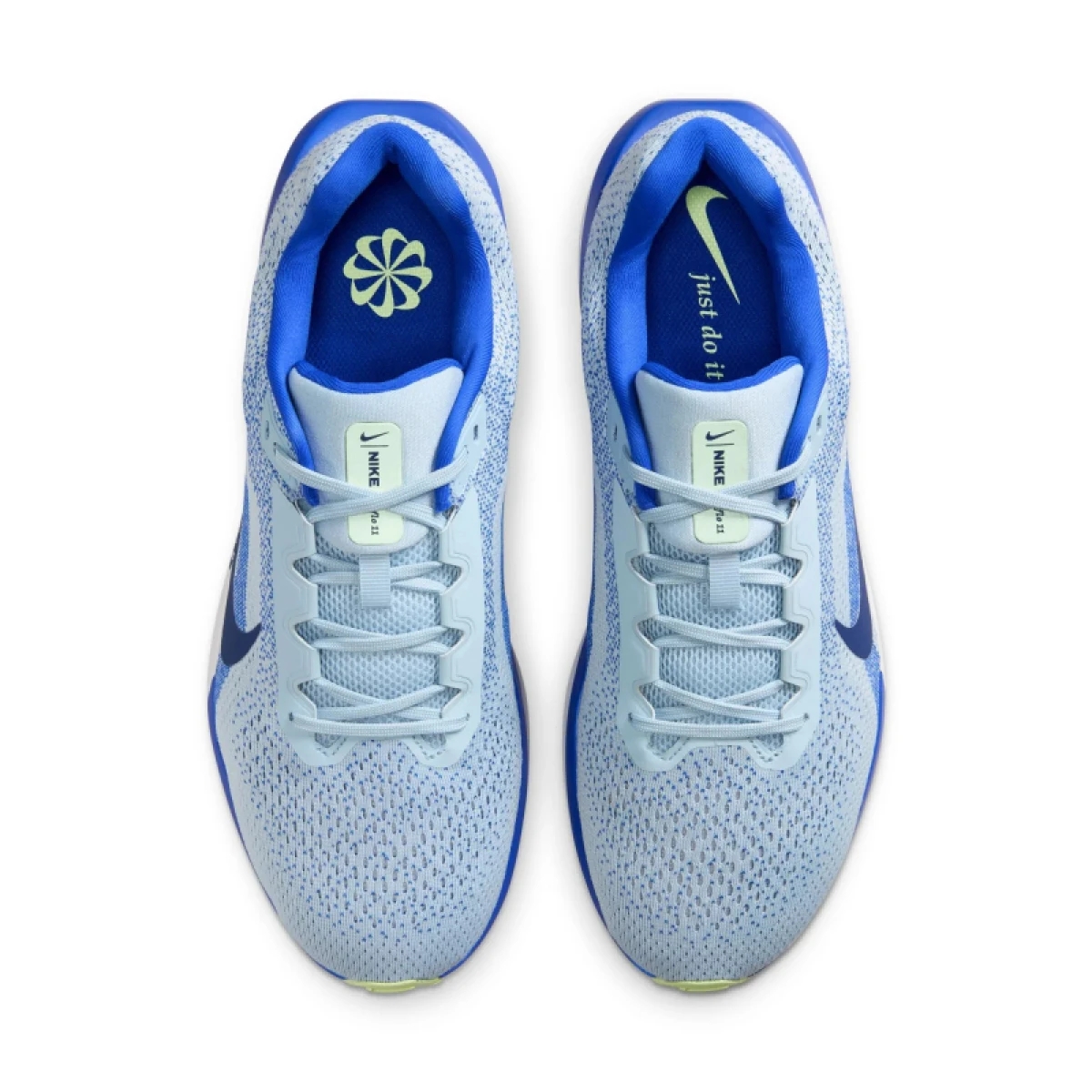 Pánska bežecká obuv NIKE Winflo 11 M light armoury blue hyper royal barely volt blue void · záber 4