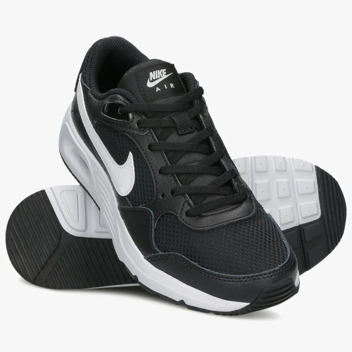 Chlapčenská rekreačná obuv NIKE Air Max SC black white black · záber 3