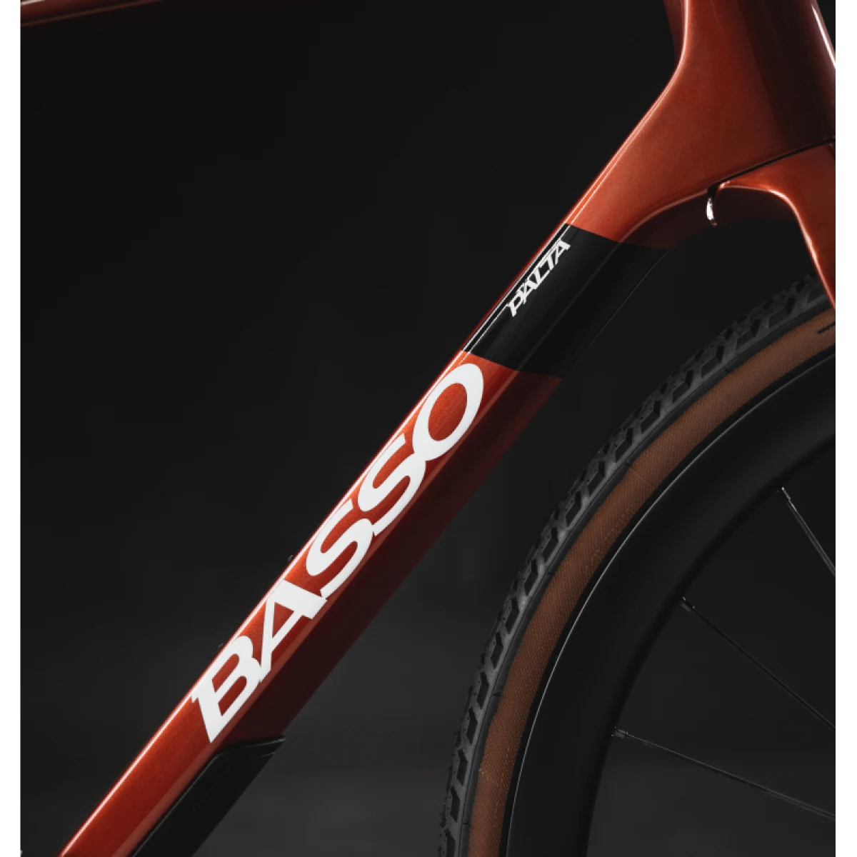 Gravel bicykel BASSO Palta, candy red, Shimano GRX 800 2x11, Microtech MX25 · záber 5