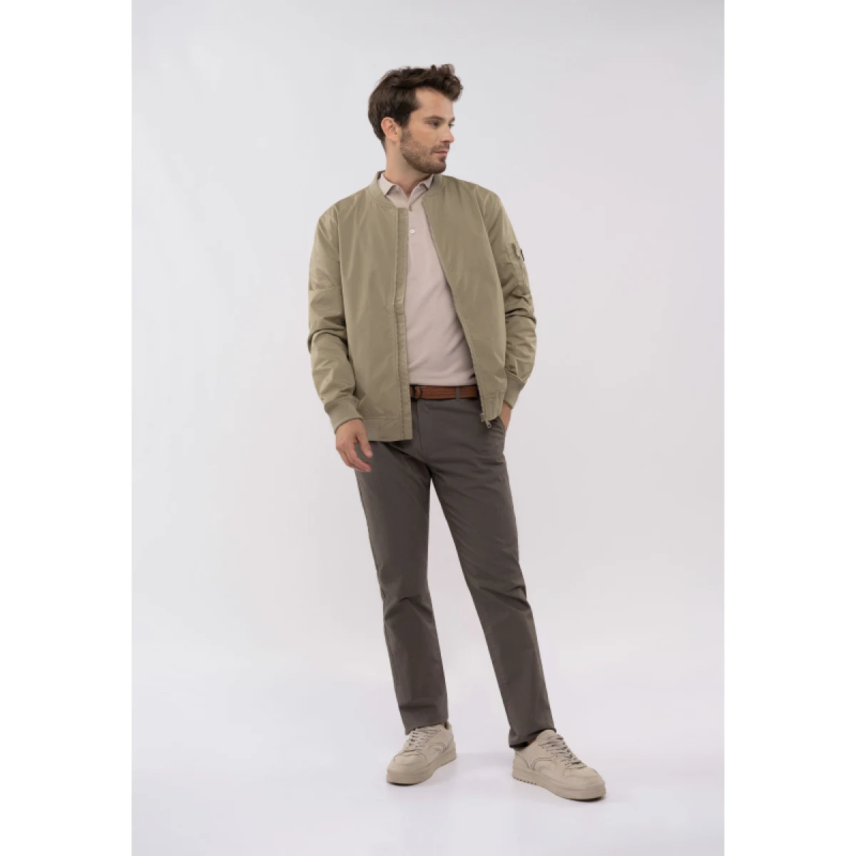 Pánska bunda VOLCANO BIT-102-BEIGE · záber 5