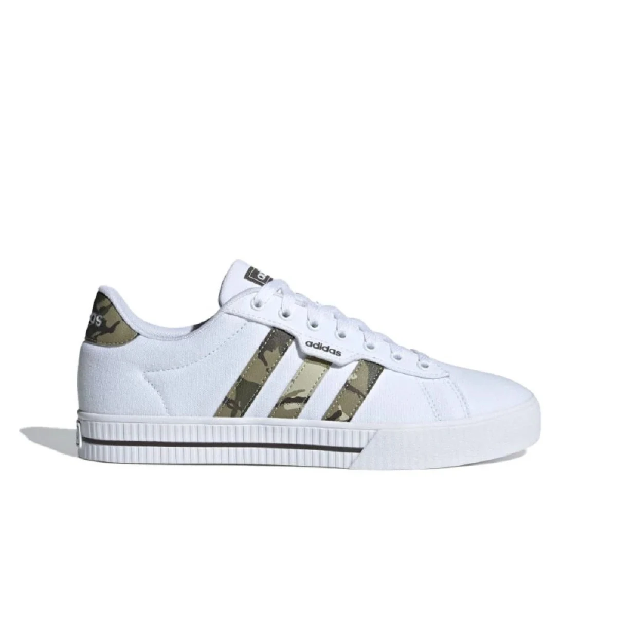Pánska rekreačná obuv ADIDAS Daily 3.0 cloud white olive strata shadow olive · záber 2