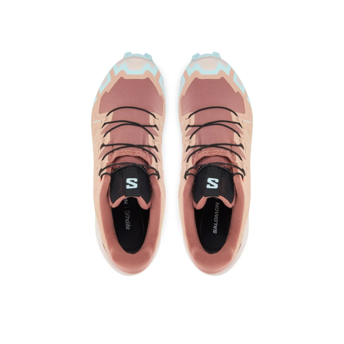 Dámska bežecká trailová obuv SALOMON Speedcross 6 W mahogany rose hushed violet iced aqua · záber 3