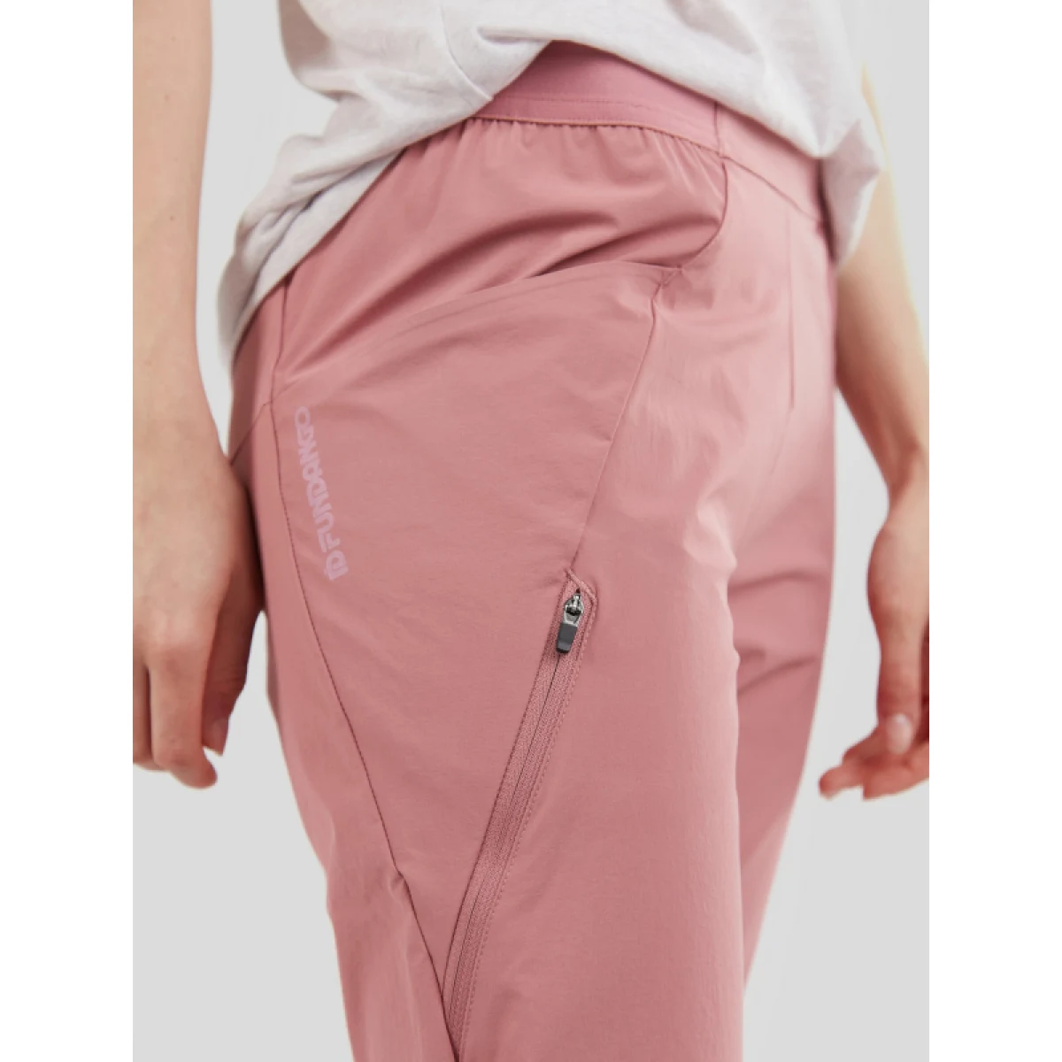 Dámske turistické nohavice FUNDANGO Sabana Active Pants-385-mauve · záber 4