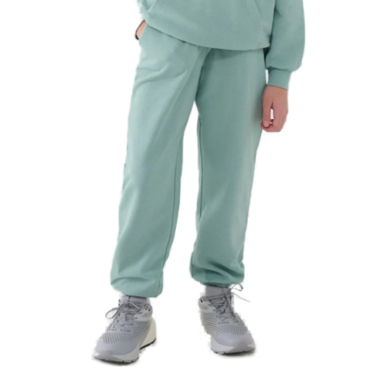 Dievčenské tepláky 4F JUNIOR TROUSERS CAS F0950-47S-MINT · záber 1