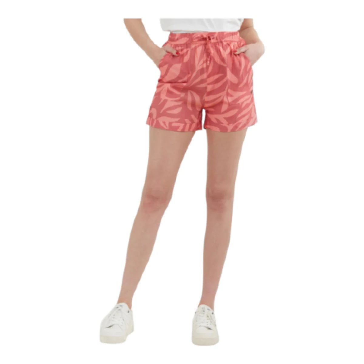Dámske nohavice FUNDANGO Carla Shorts-353-hibiscus · záber 1