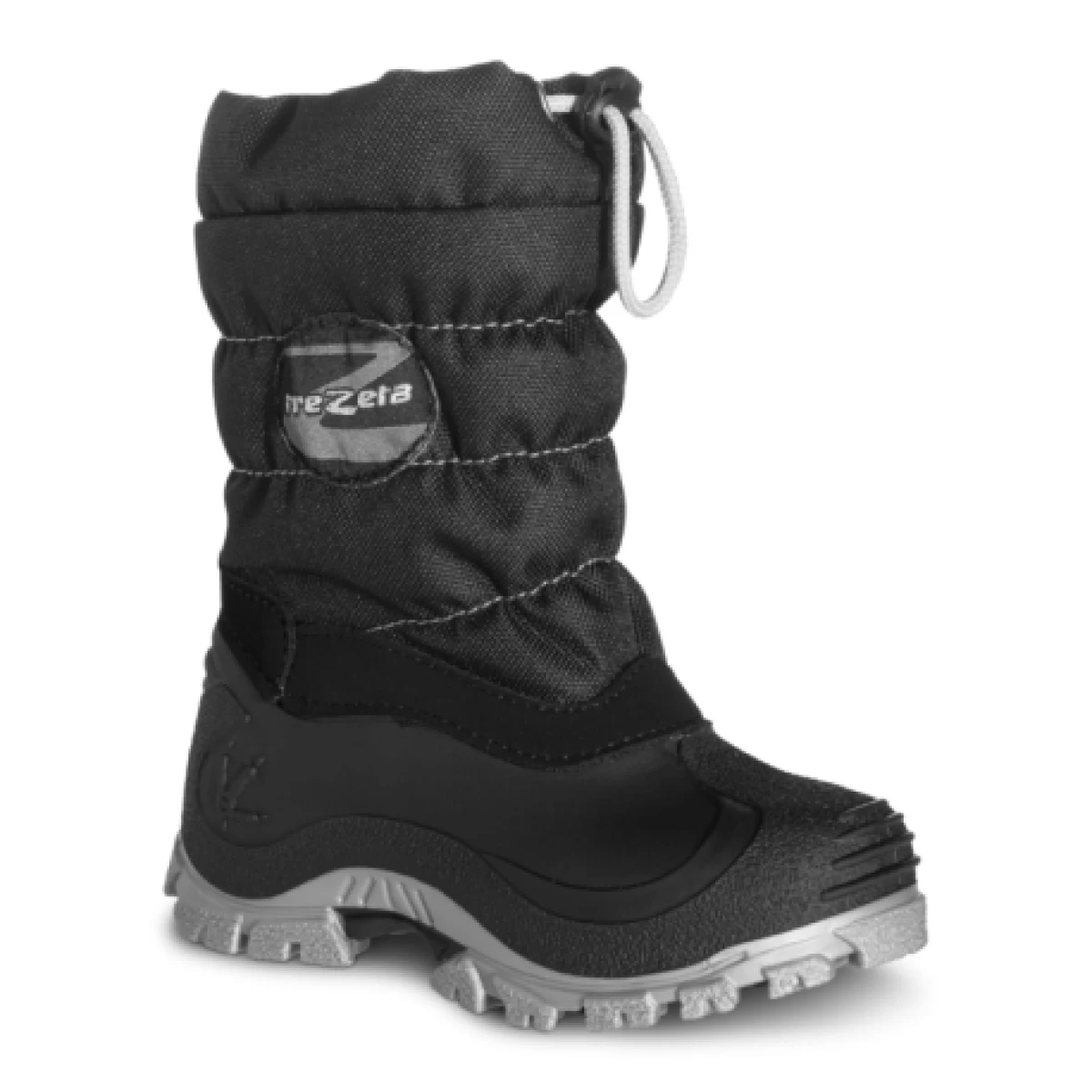 Juniorské vysoké zimné topánky TREZETA Igloo, Black · záber 1