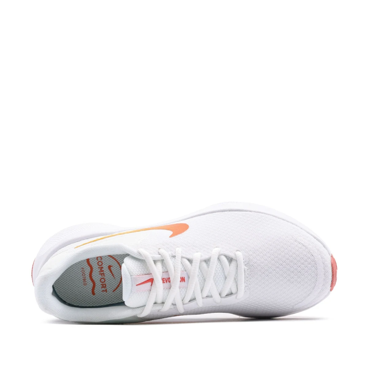 Dámska športová obuv (tréningová) NIKE Revolution 7 W white university gold magic ember · záber 5