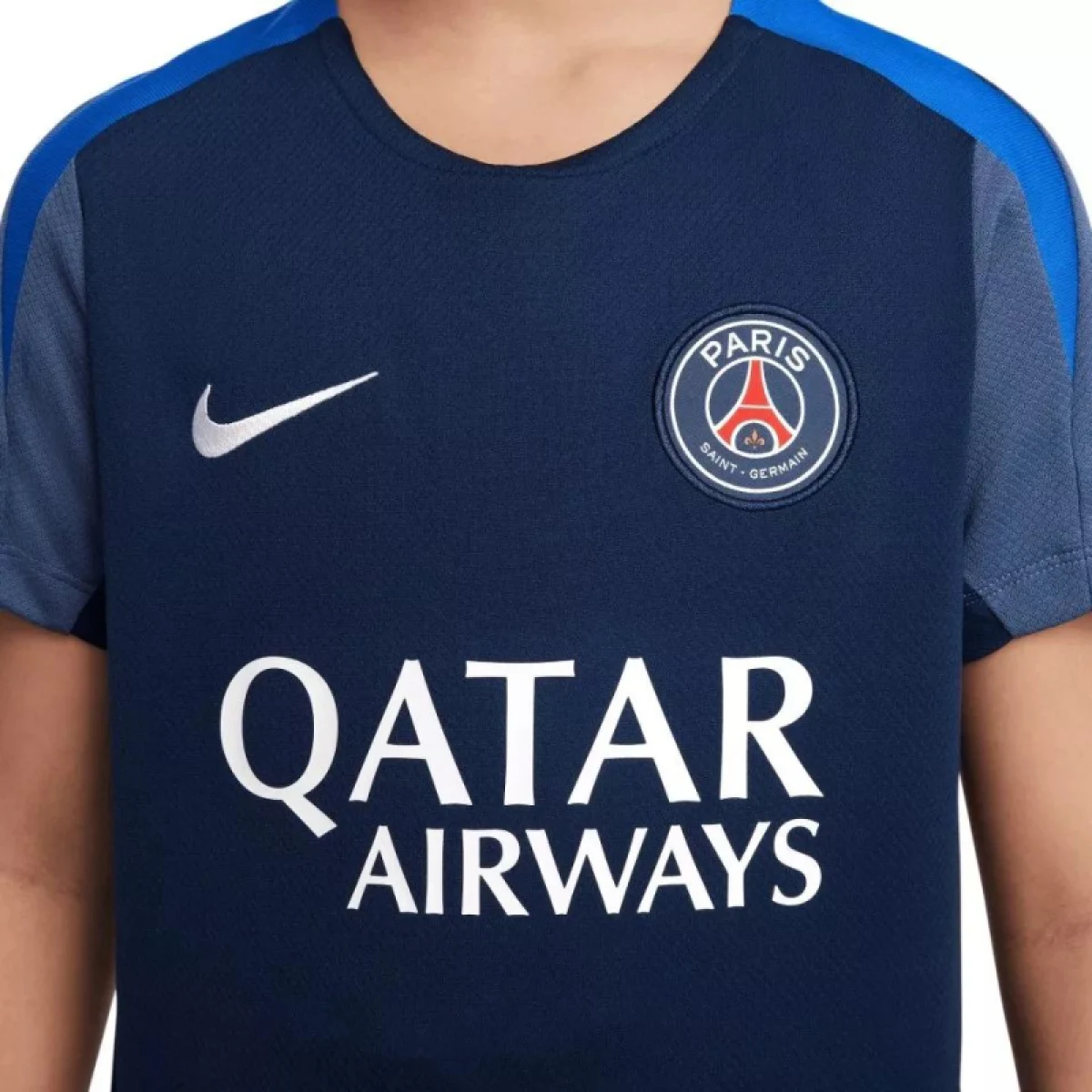 Chlapčenský futbalový dres s krátkym rukávom NIKE PSG Y NK DF STRK SS TOP K · záber 4