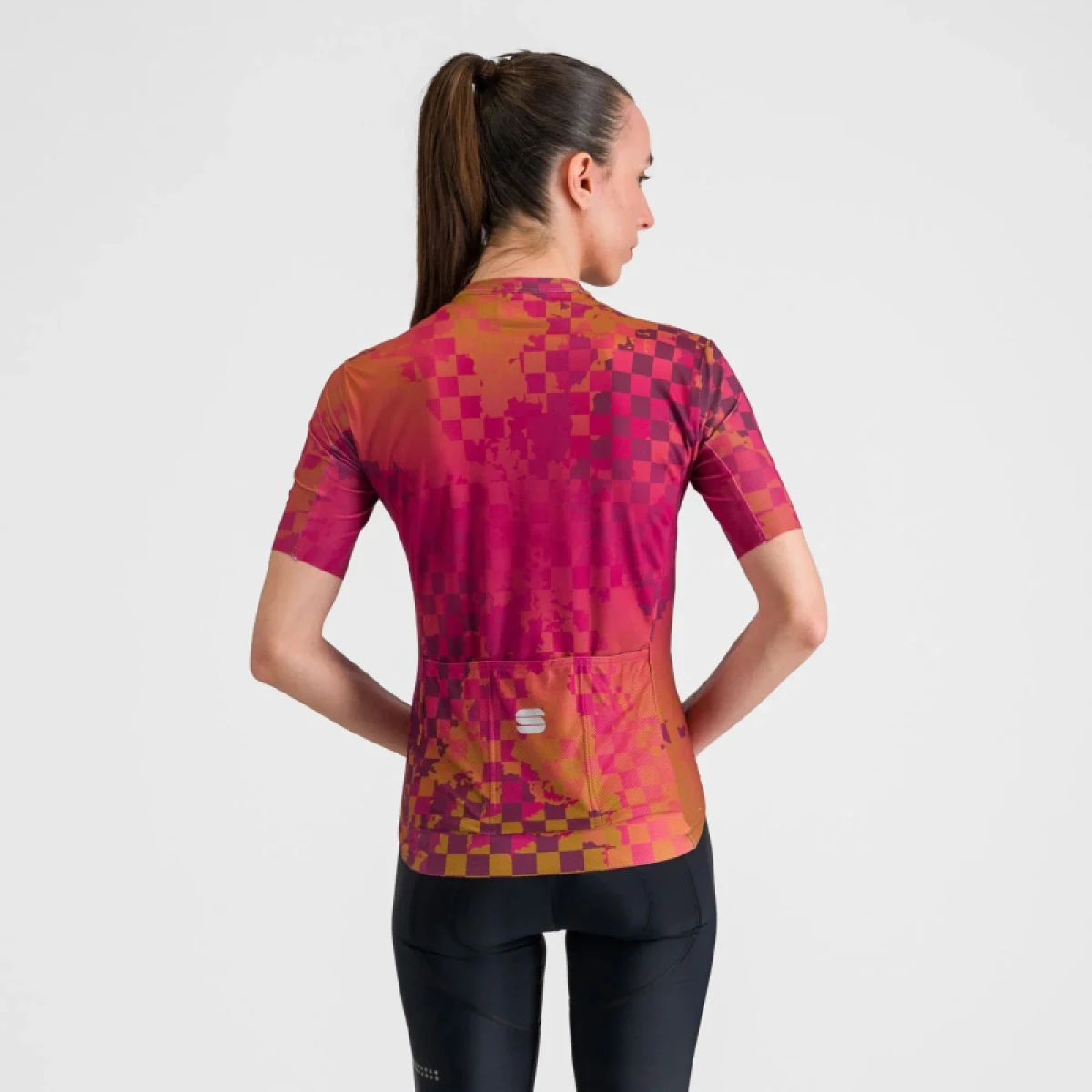 Dámsky cyklistický dres s krátkym rukávom SPORTFUL Rocket w jersey, cyclamen liquorice · záber 3
