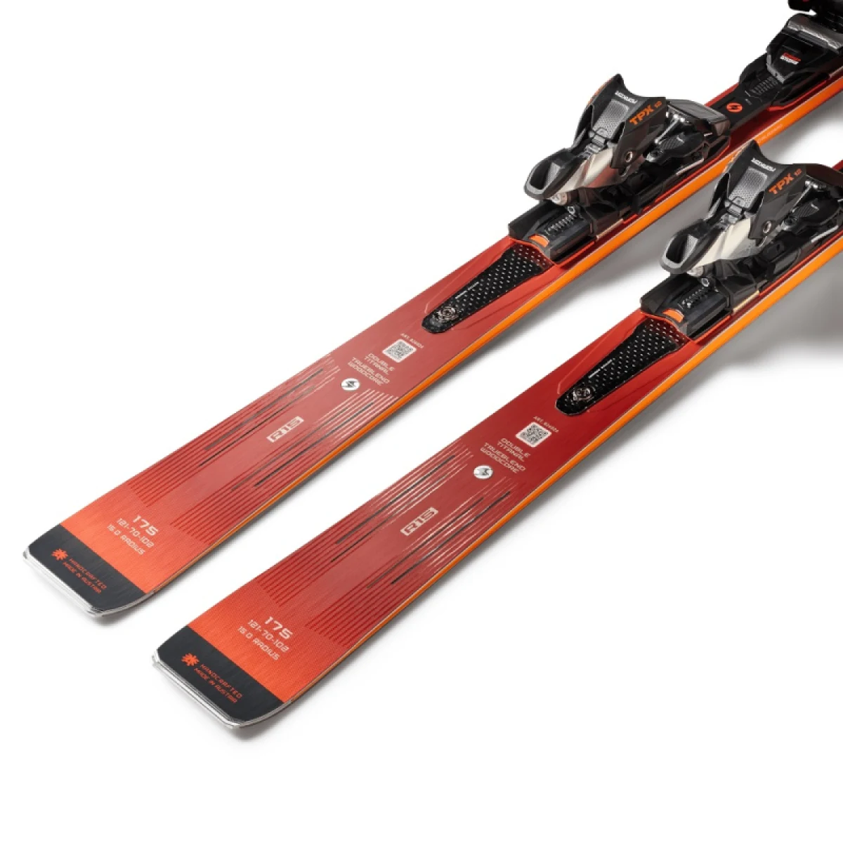 Lyže na zjazdovku - on piste s viazaním BLIZZARD Thunderbird R15 + TPX 12, orange · záber 4