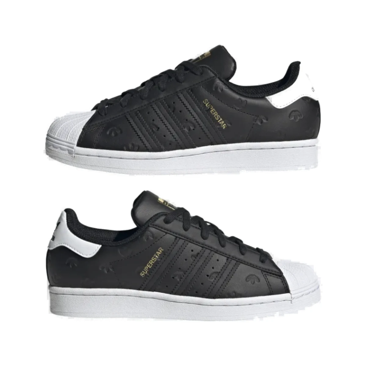 Dámska rekreačná obuv ADIDAS ORIGINALS Superstar core black core black cloud white · záber 4