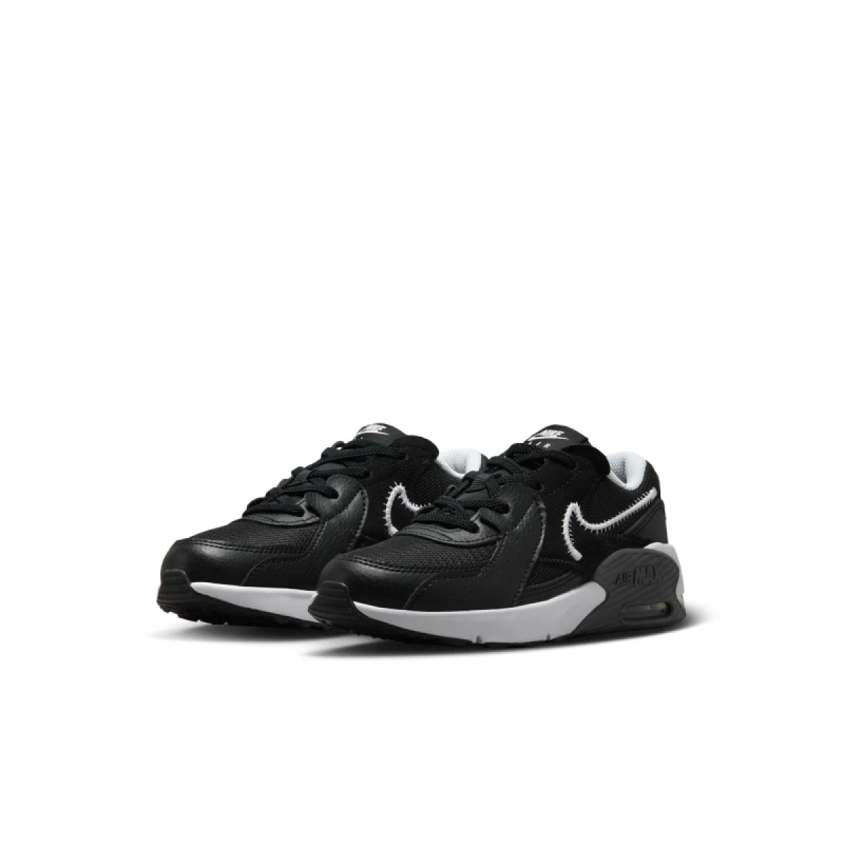 Chlapčenská vychádzková obuv NIKE Air Max Excee K black white dark grey · záber 4