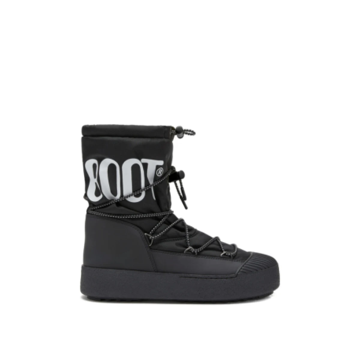 Pánske vysoké zimné topánky MOON BOOT MB MTRACK POLAR NYLON, N001 BLACK · záber 1