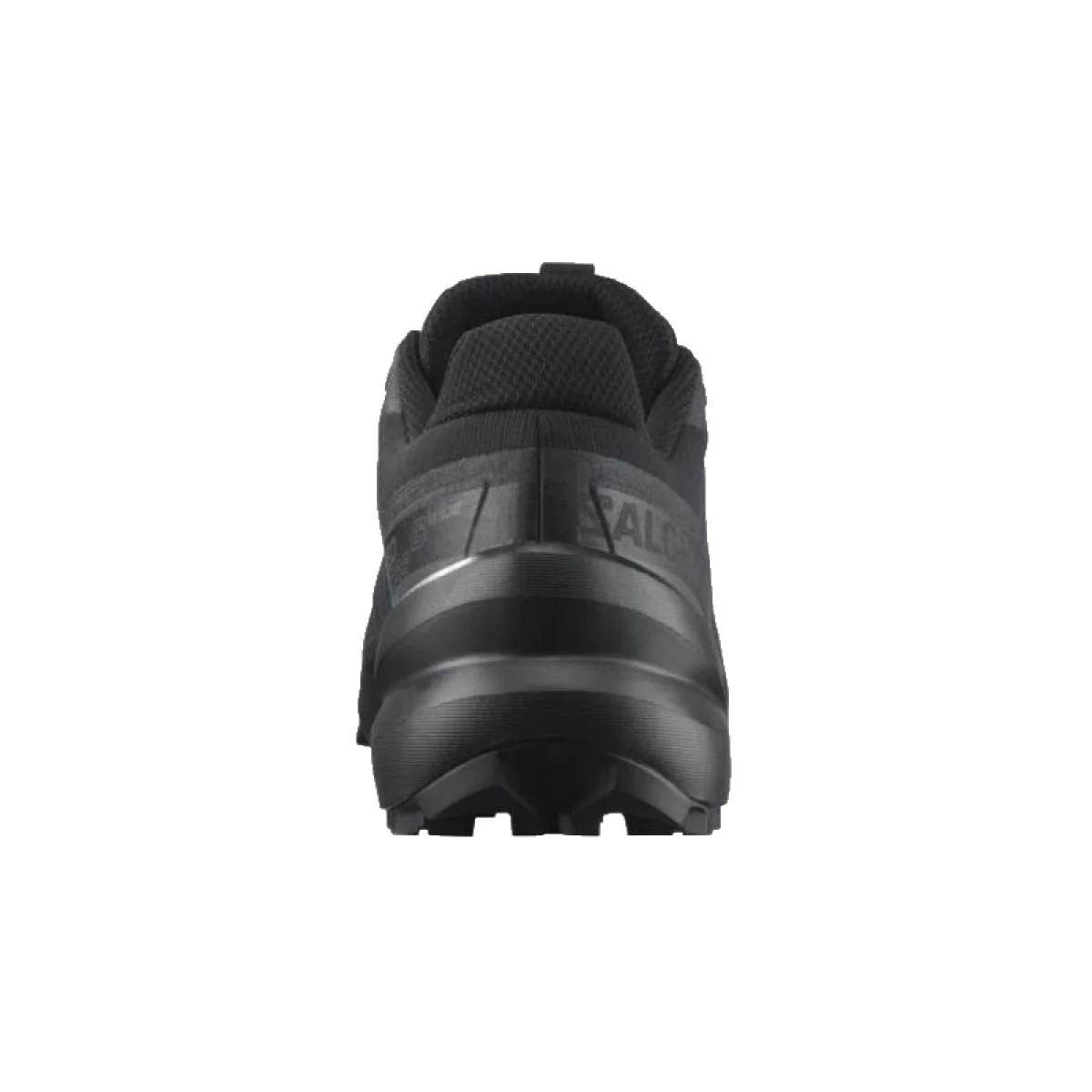 Pánska bežecká trailová obuv SALOMON Speedcross 6 Wide M black black phantom · záber 5