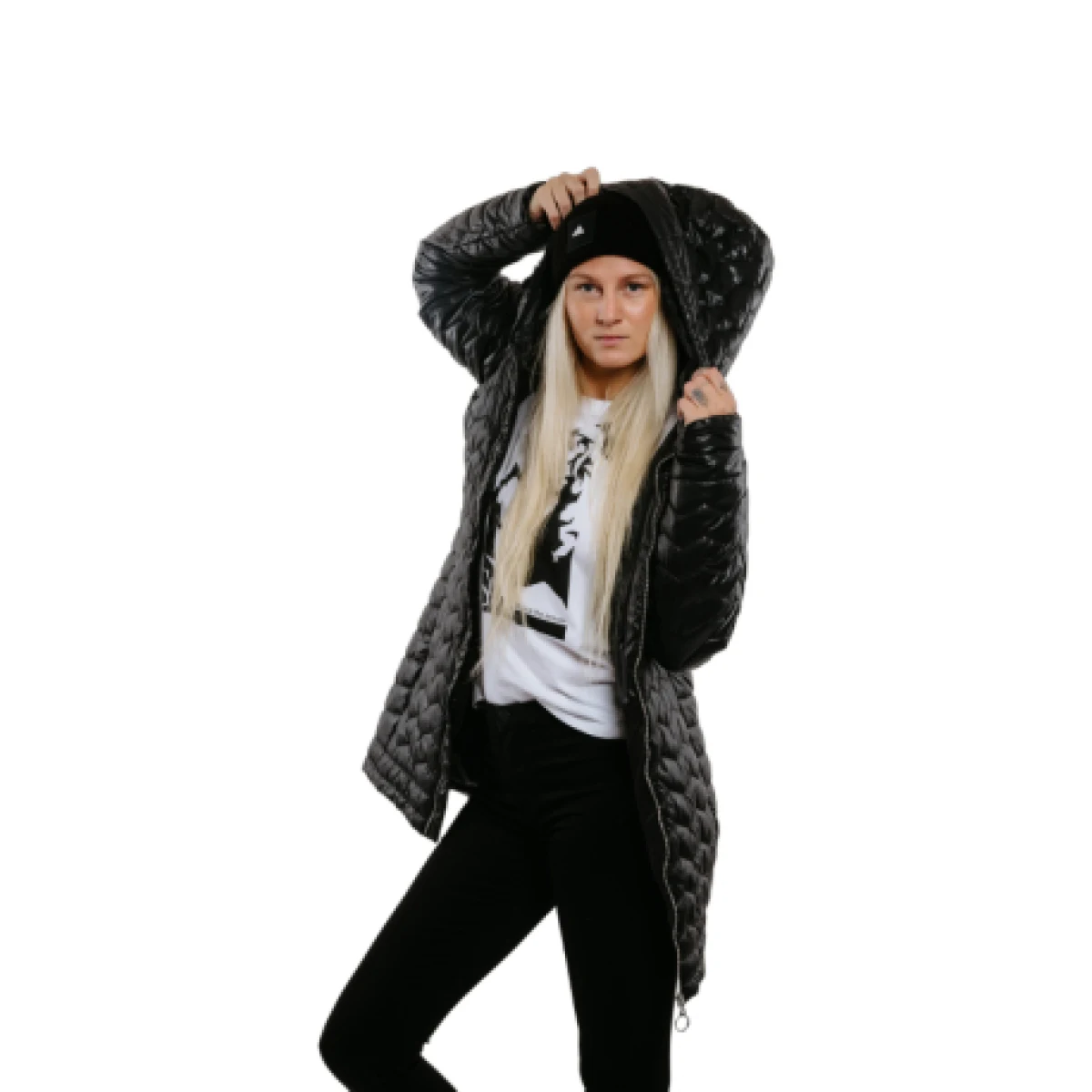 Dámska bunda AUTHORITY CJ-CAMELIA black · záber 1