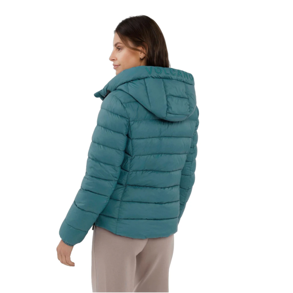 Dámska bunda VOLCANO J-NORDIC-603-TURQUOISE · záber 5