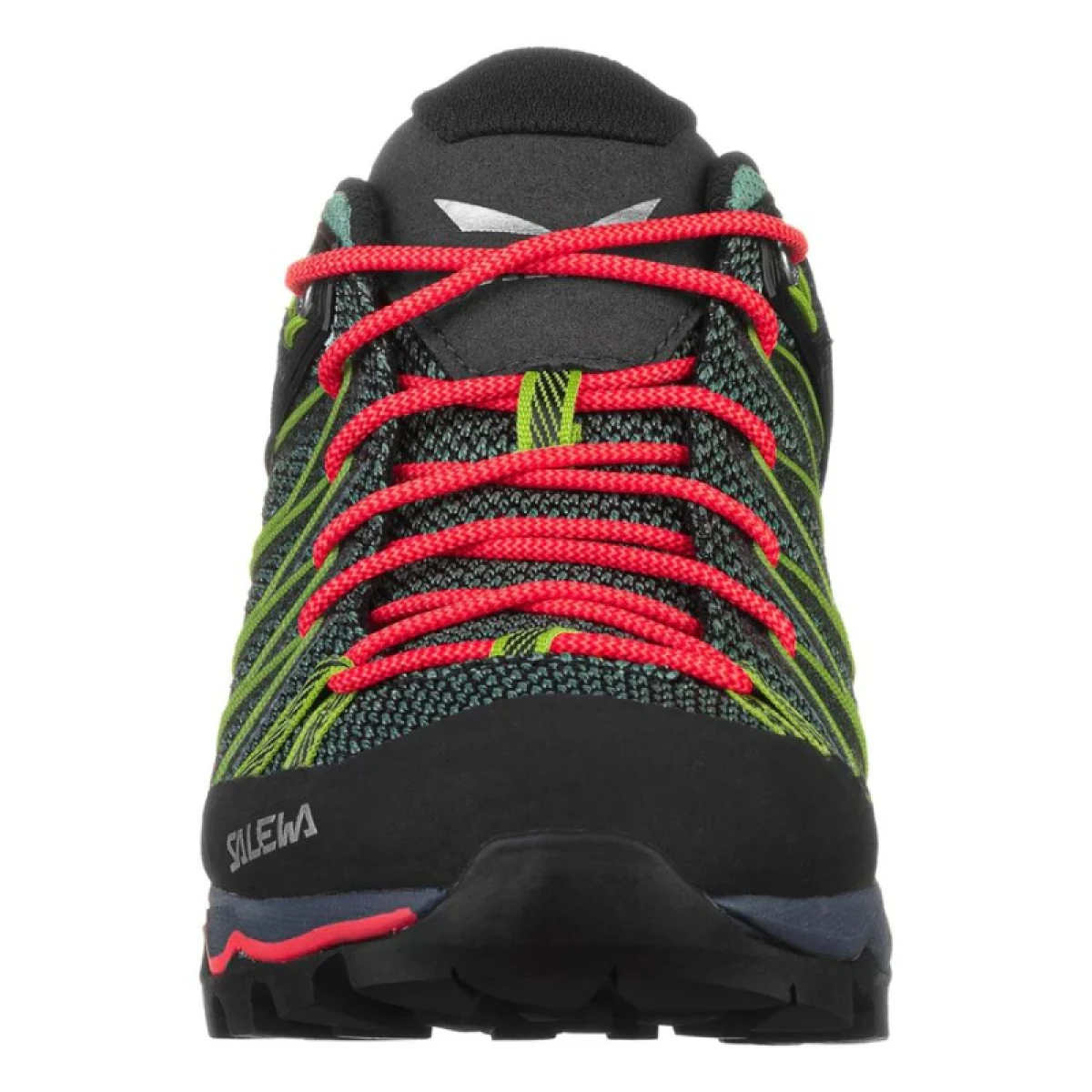 Dámska nízka turistická obuv SALEWA Mountain Trainer Lite GTX W feld green flue coral · záber 3