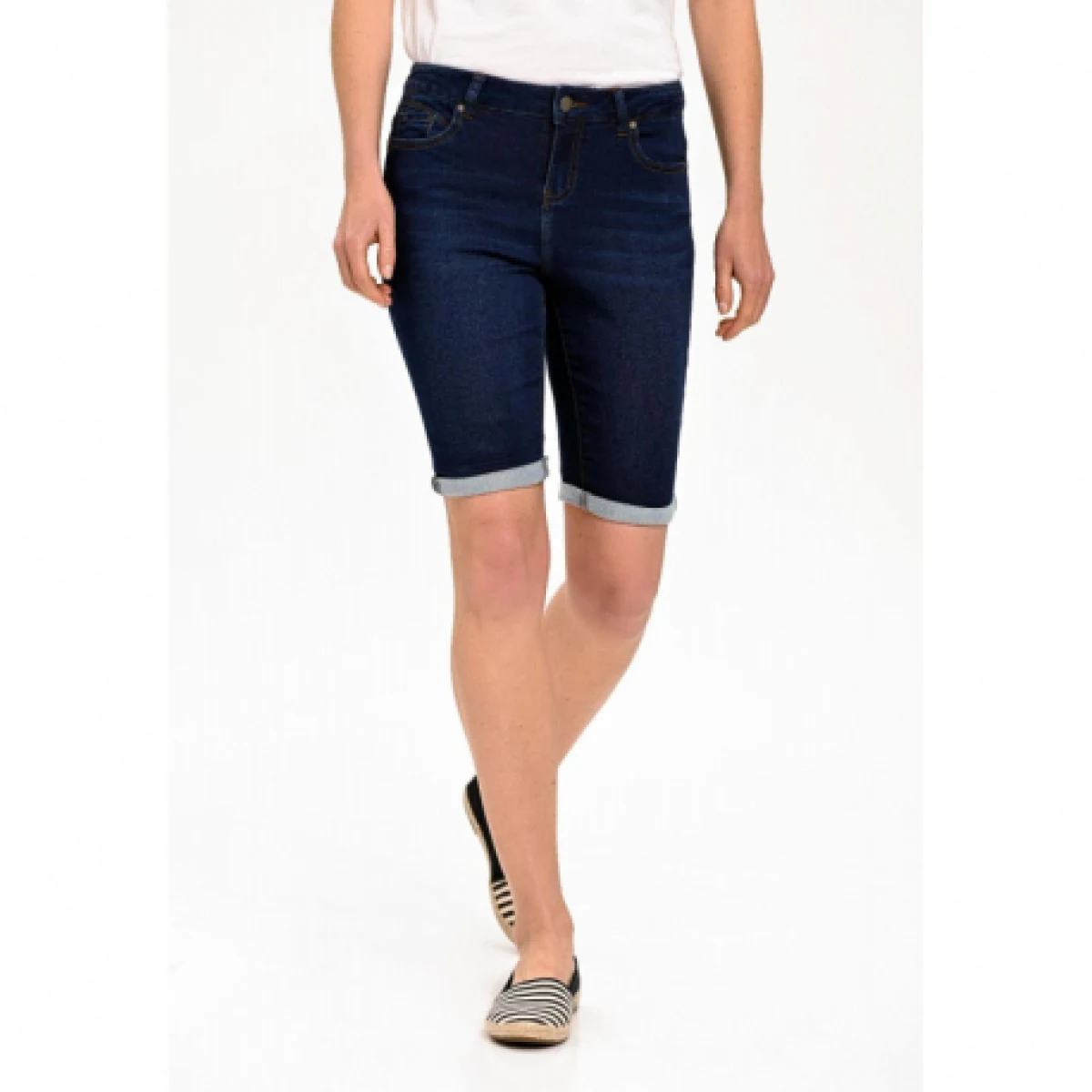 Dámske riflové kraťasy VOLCANO D-FIFY-NAVY 600 · záber 1