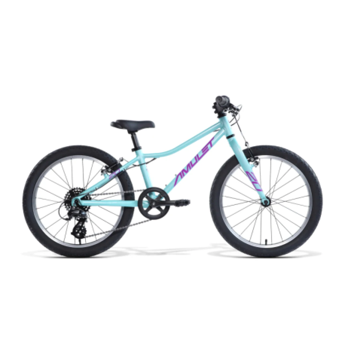 Dievčenský horský bicykel AMULET 20 Tomcat, celeste blue purple · záber 1