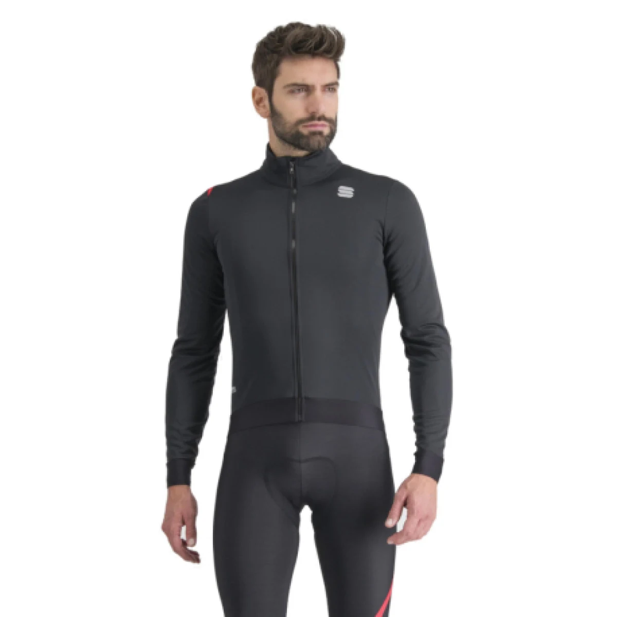 Pánska cyklistická bunda SPORTFUL Fiandre pro medium jacket, black · záber 1