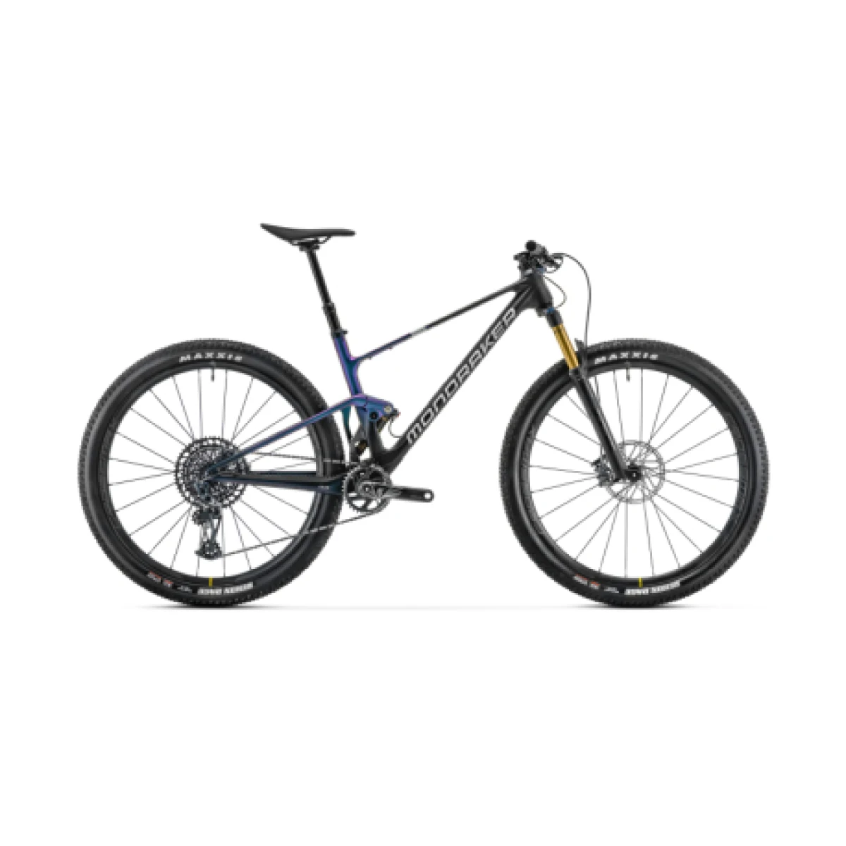 Horský bicykel MONDRAKER F-Podium Carbon RR, carbon polaris racing silver · záber 1