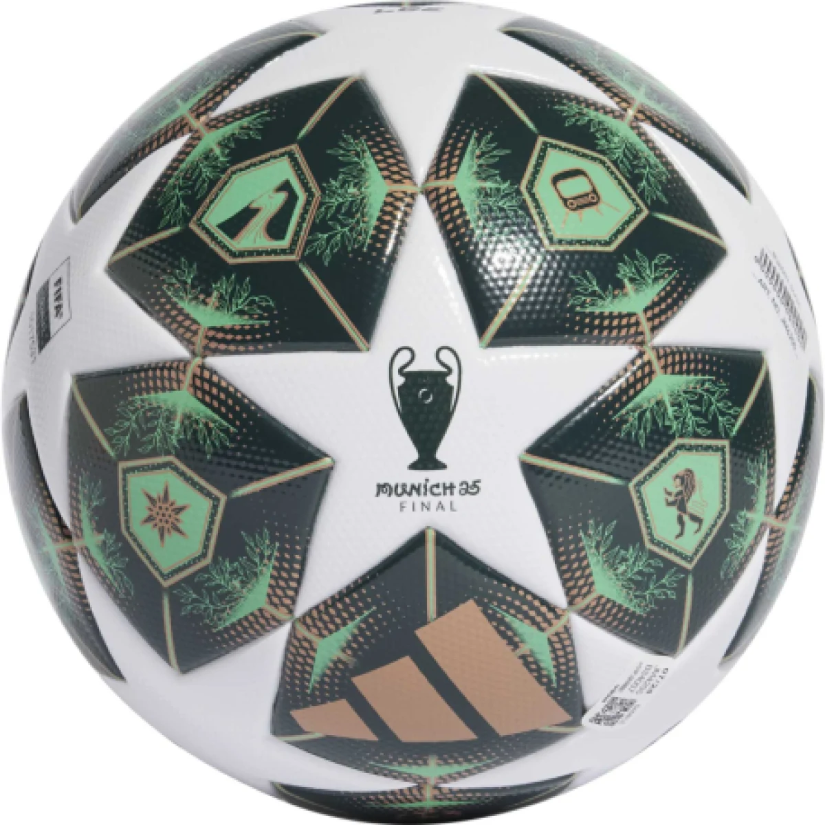 Futbalová lopta ADIDAS UCL LGE BOX WHITE SHAGRN HIREGR · záber 1