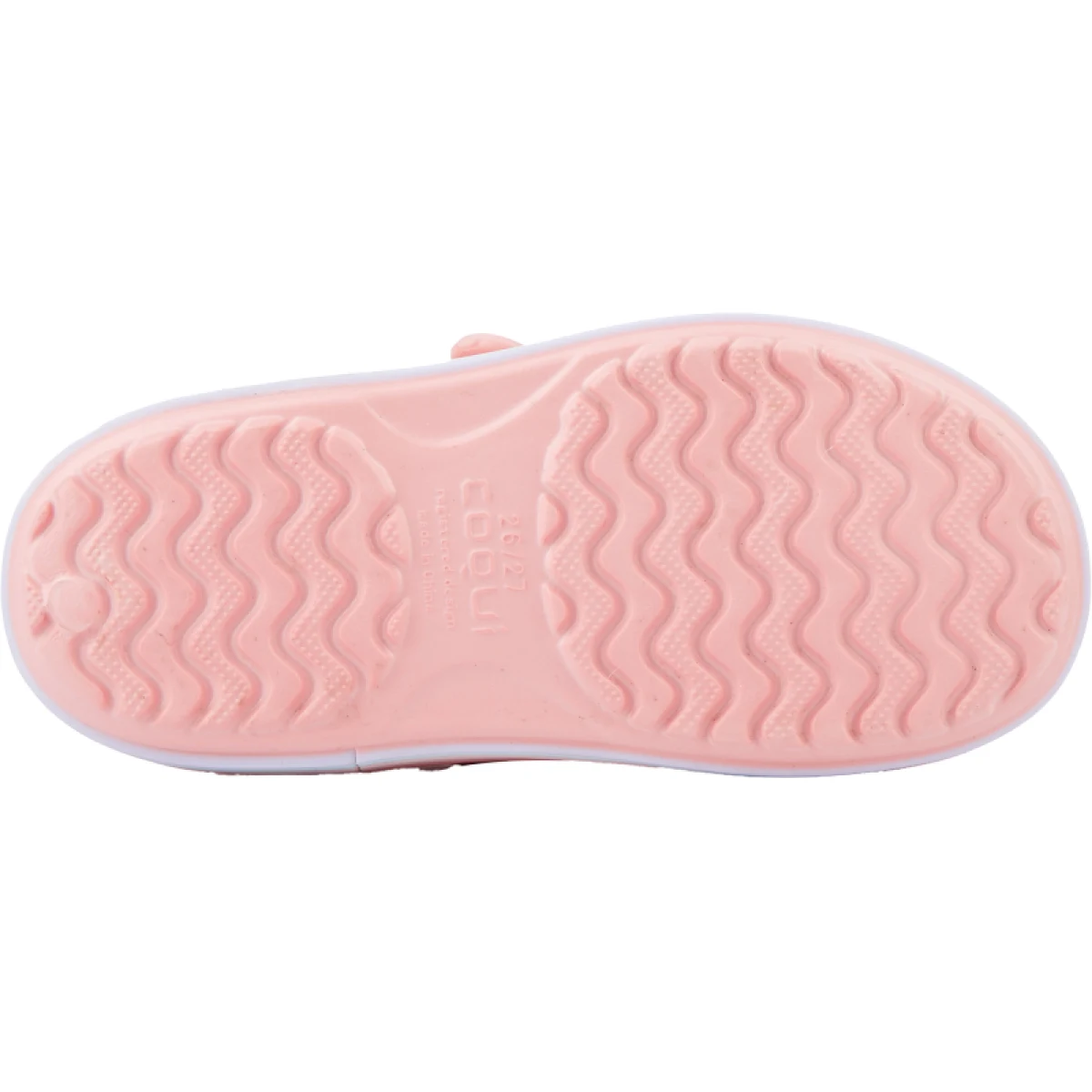 Dievčenské sandále COQUI Yogi baby pink rainbow · záber 5
