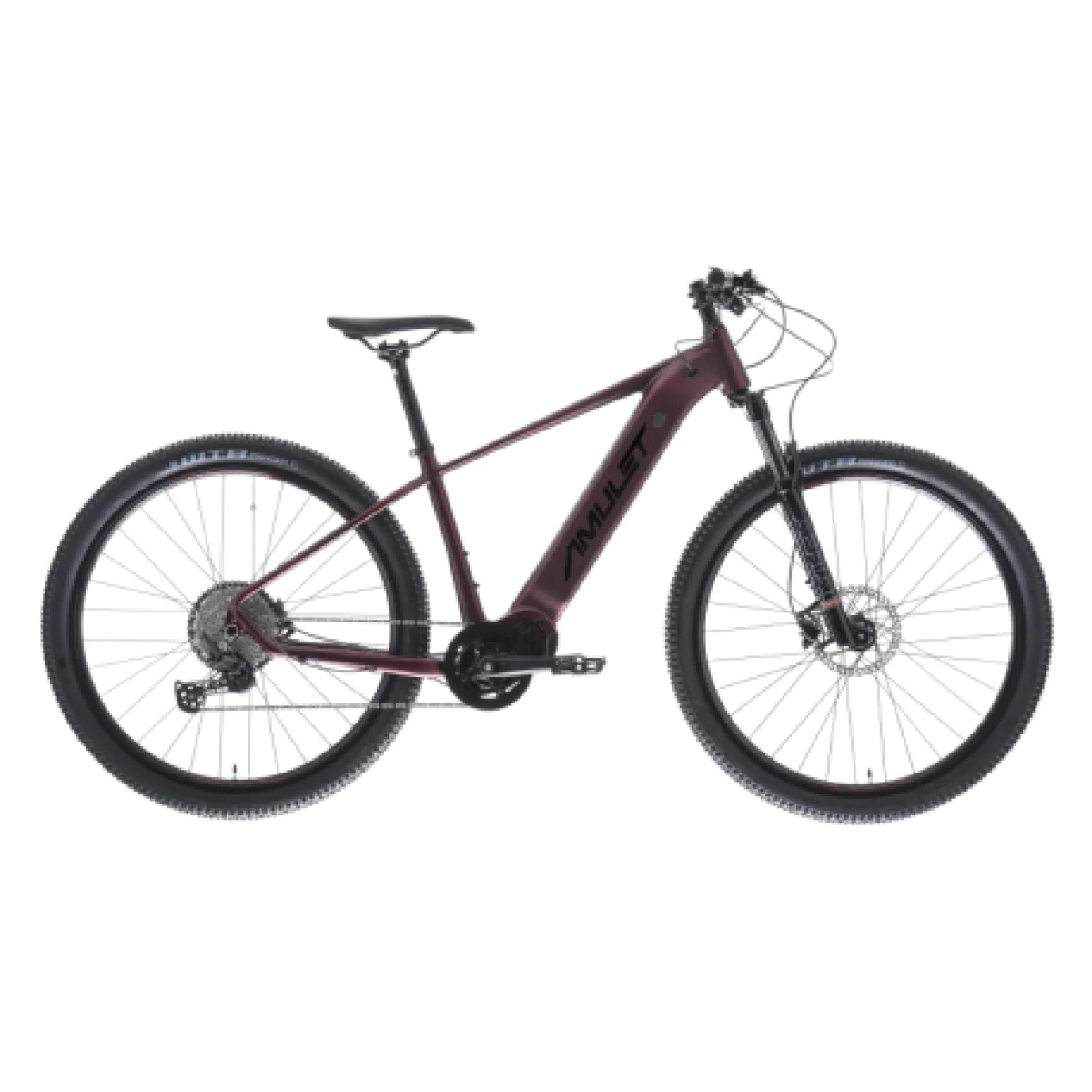 Dámsky horský elektrobicykel AMULET (II. Quality) 29 eRival 5.5 SH, orient red black · záber 1