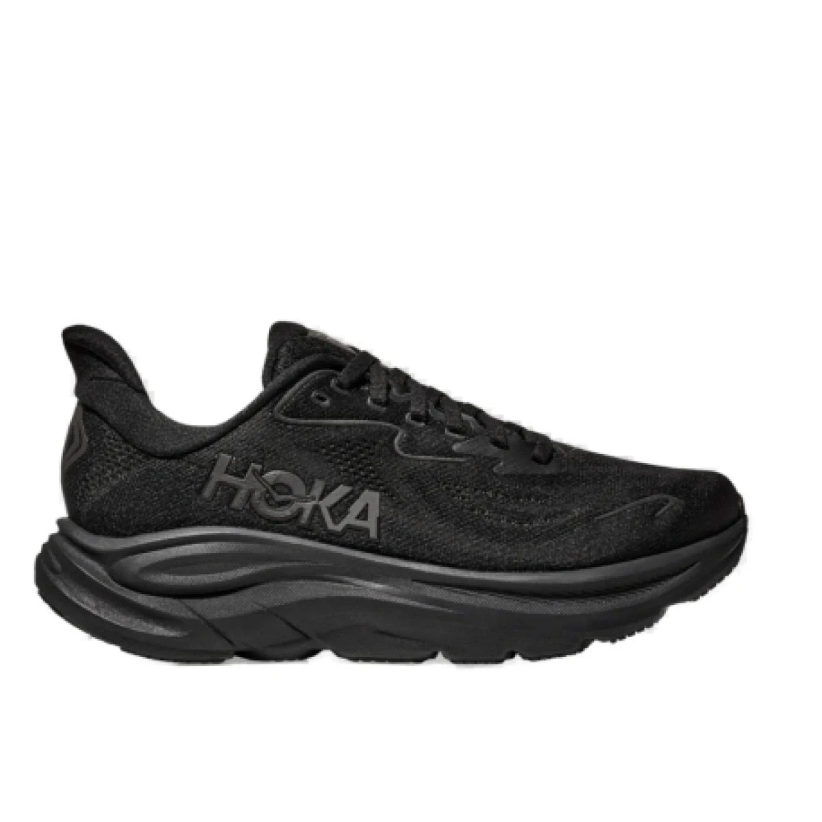 Pánska bežecká obuv HOKA Clifton 10 Wide M black black · záber 1