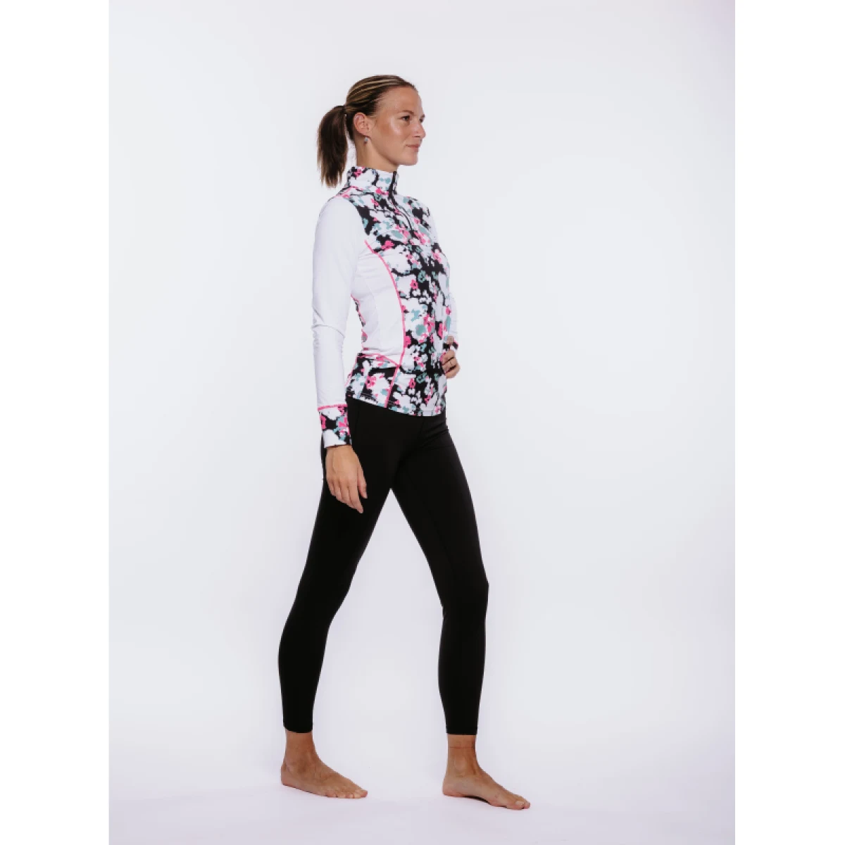 Dámske termo zateplené legíny AUTHORITY WARMIE II pants W black · záber 4