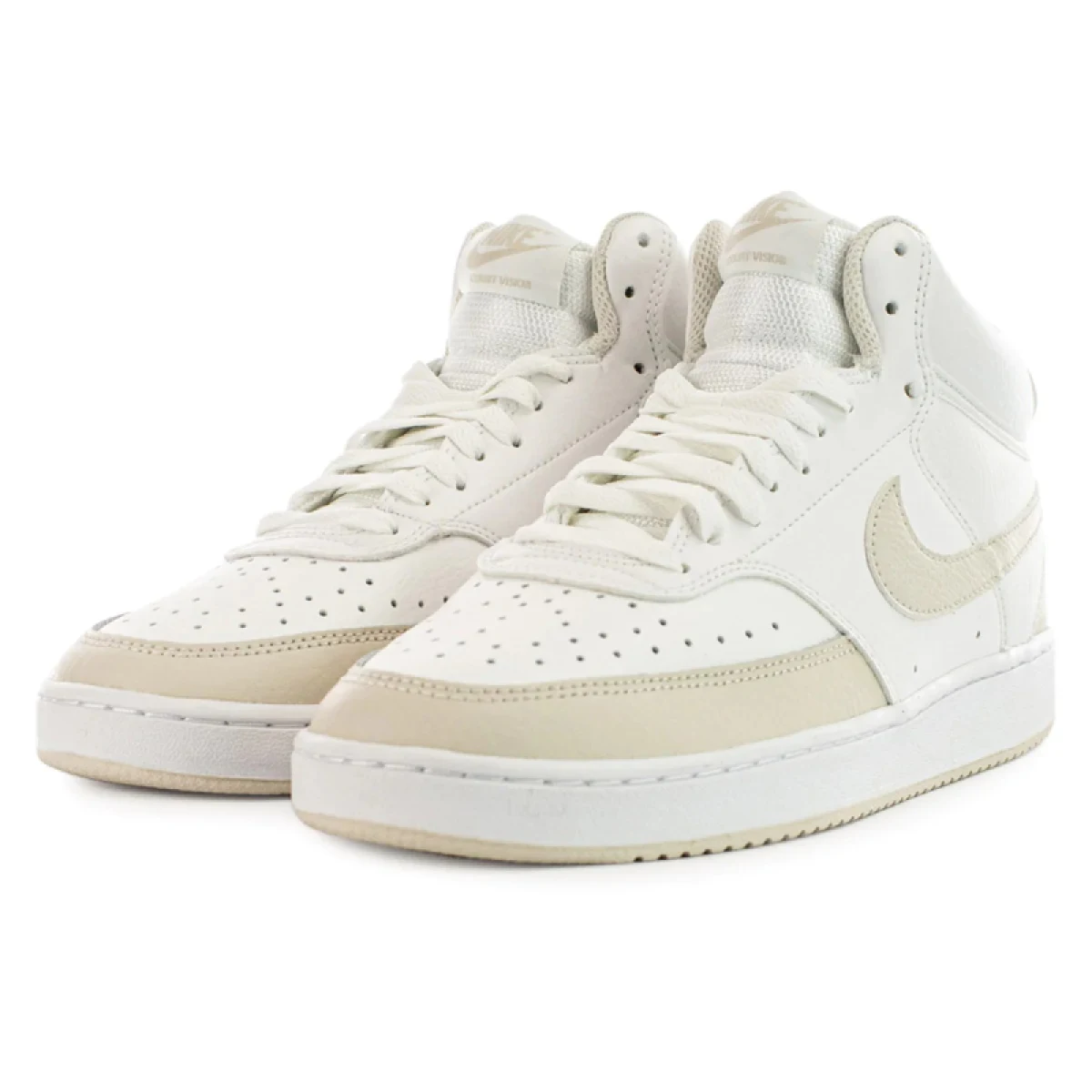 Dámska vychádzková obuv NIKE Court Vision Mid summit white ligh cream white · záber 3